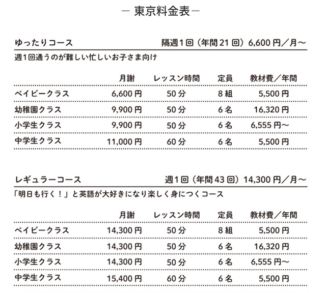 東京校 料金