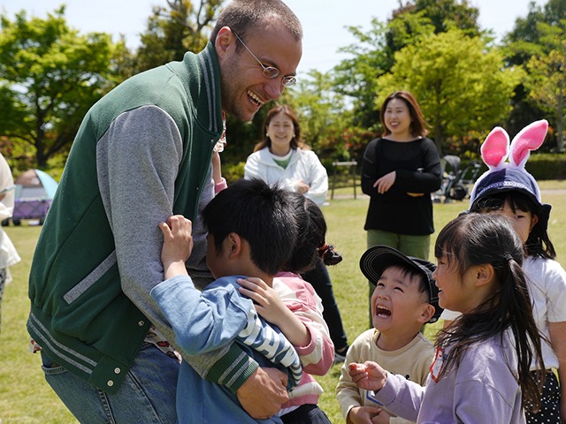 藍住校と鴨島校の合同Easter Party